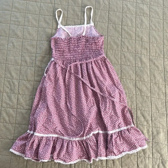 Renaissance Fairy Sleeveless Country Vintage Dress - Picture 8 of 8